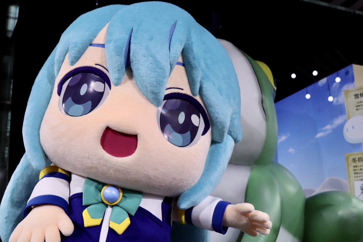 着ぐるみアクアグリーティング